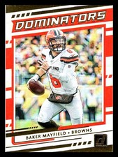 2020 Donruss Football Baker Mayfield Dominators Cleveland Browns #D-BM