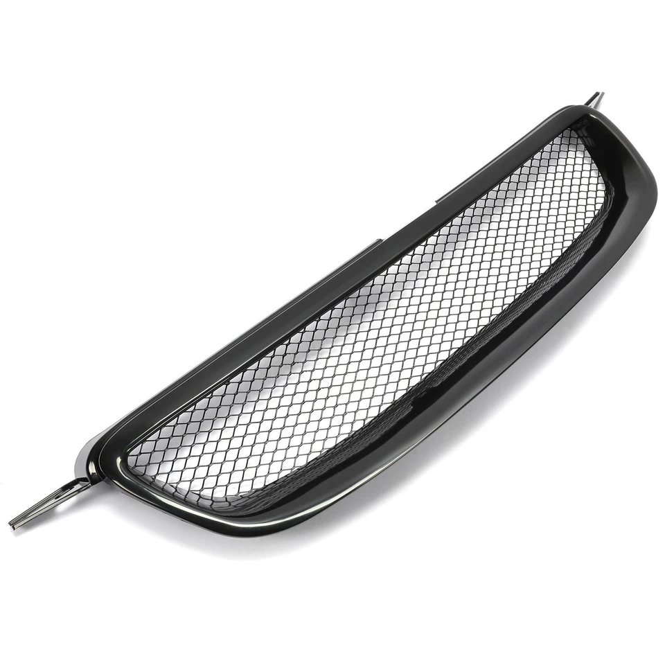 Parachoques delantero brillante capó parrilla malla metálica para Toyota Corolla 2003-2007 Foto 3 de 4