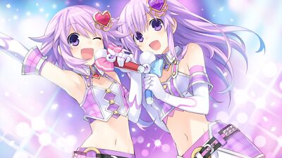 Anime hyperdimension neptunia girls neptune nepgear  Custom Playmat Mat Pad