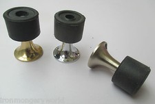 PEDESTAL DOOR STOP STOPPER PROJECTING SKIRTING BOARD FLOOR MOUNTED