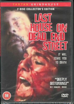 Last House On Dead End Street (DVD, 2006) Sealed, new