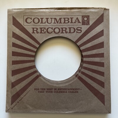 45 Rpm Columbia Storage Box COLUMBIA RECORDS 45 rpm 7