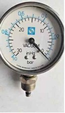 superb vacuum gague 1.0 bar used FAST SHIPPING