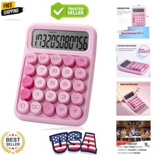 Efficient Pink Calculator - Mechanical Switch...