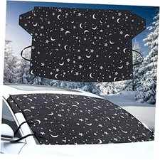 Car Windshield Cover for Ice Frost and Snow Oxford Fabric 69 x 42 Inches