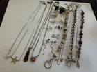 Mixed Lot of Vintage Sterling Silver Jewelry 79.87 Grams Scrap or Not
