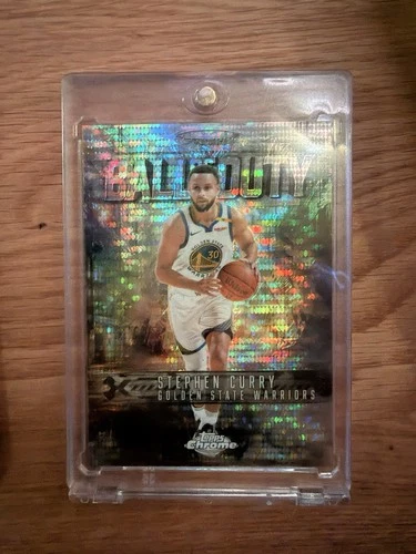 2025 Topps Chrome Basketball Pulsar Refractor Stephen Curry #BD-9
