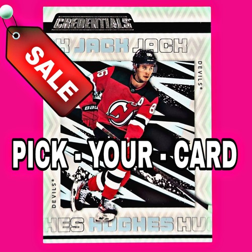 2023-24 Upper Deck Credentials Hockey Pick Your Card (PYC) Complete Your Set