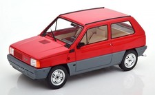 Fiat Panda 30 1980 red die tolle Kiste diecast model car 180521 KK-Scale 1:18