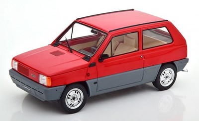 Fiat Panda 30 1980 red die tolle Kiste diecast model car 180521 KK-Scale 1:18