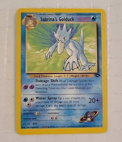 Sabrina's Golduck 30/132 Pokémon