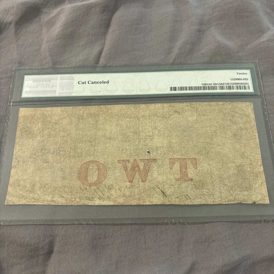 1861 $2 TWO DOLLAR SOUTH CAROLINA BANK NOTE - Image 2 of 2