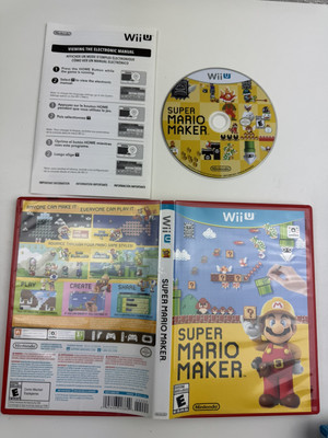 Super Mario Maker (Nintendo Wii U, 2015)