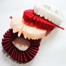 Ruffled Neck Ruff, Youth Renaissance Tudor Elizabethan Ruffle Collar Accessory