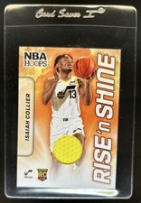 2024-25 Panini Hoops Isaiah Collier Rise N Shine Memorabilia RC Jersey #RSM-ICJ
