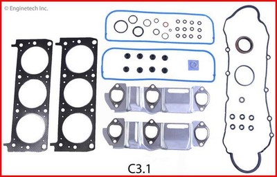 Engine Gasket Set ENGINETECH, INC. C3.1