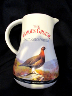 Famous Grouse Scotch Whisky Water Jug made by Castle Ceramics