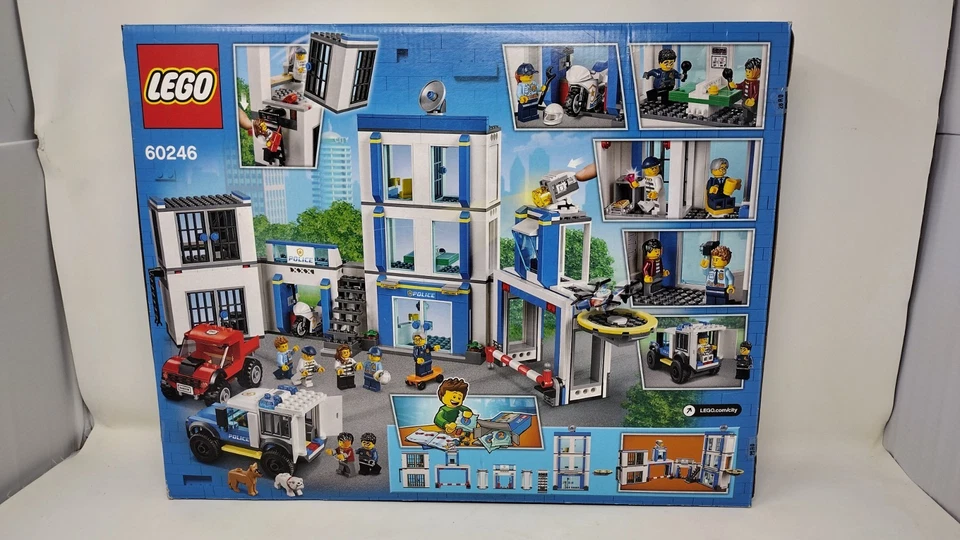 Lego 60246 Estación de Policía de la Ciudad 743 piezas RETIRADO ¡Nuevo! Foto 3 de 4