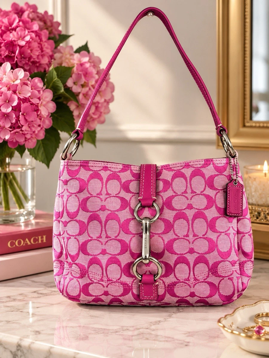 Coach Hobo Bags Pink Bags & Handbags for Women for sale | eBay