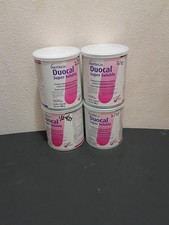Duocal Super Soluble Powder 14.1oz 4 Cans Exp 7/27 High Calorie Bundle