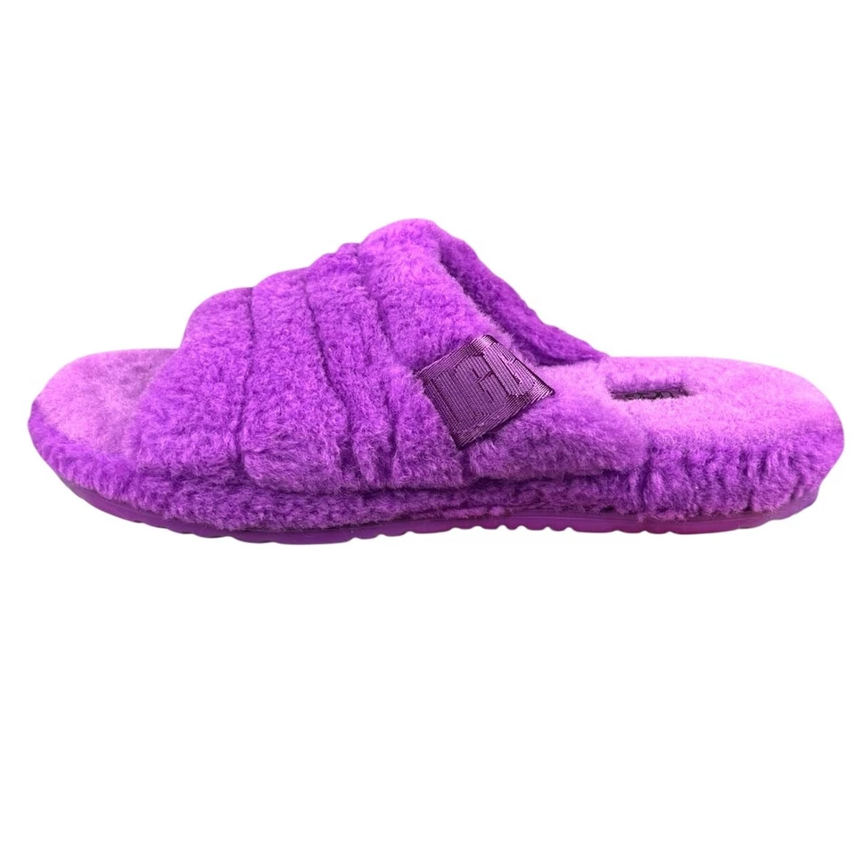 UGG Men’s Fluff You Purple Shearling Slipper Size US 11 - Image 3 of 4