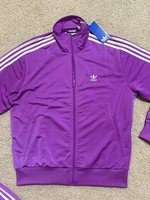  FIREBIRD上下　パープルMsize adidas Originals Firebird Womens Tracksuit Purple Burst Loose Fit