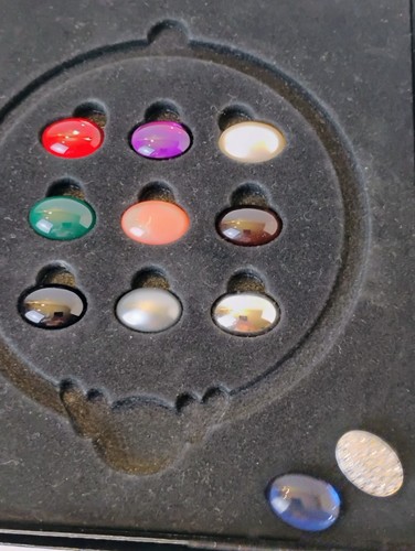 Joan Rivers Classic Collection Omega Choker w/ Interchangeable Stones - Picture 3 of 6