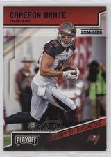 2018 Panini Playoff Goal Line Cameron Brate #186 3b8