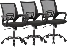 Affordable Ergonomic Office Chair with Lumbar Support - Adjustable & Comfortable