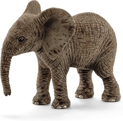 SCHLEICH WILD Life | Elefantenbaby 14763 | detailgetreue Tierfiguren | Zoo Spiel