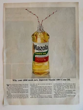 1966 Mazola Corn Oil, Raleigh Filter Tip Cigarettes Coupons Vintage Print Ads