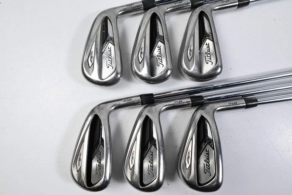 Titleist 718 AP1 Irons / 5-PW / Regular Flex AMT R300 Red Shafts - Image 2 of 4