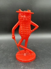 Vintage Planters Mr Peanut Orange Shaker Bottom Only No Top