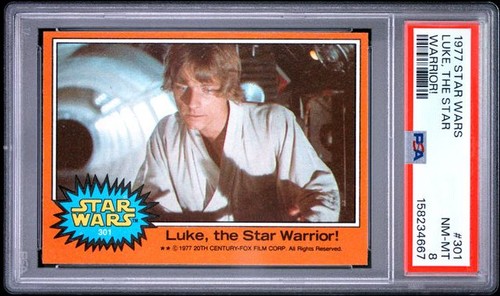 1977 STAR WARS #301 LUKE, THE STAR WARRIOR! PSA 8 NM-MT 4667