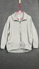 Lululemon Peaceful Moments Sweater Jacket Womens Size 6 Gray Sage Full Zip
