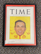 JANUARY 10, 1949 TIME MAGAZINE - HALL OF FAME GOLFER BEN HOGAN - FRAMED RARE