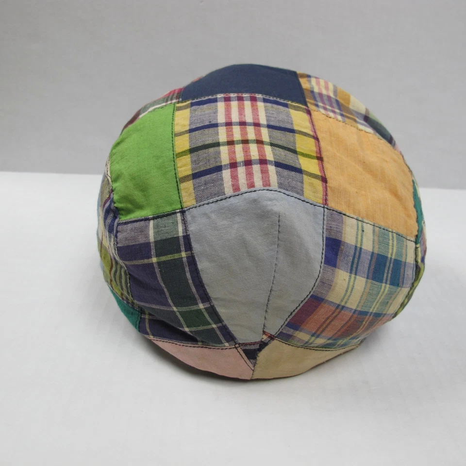 Винтажная мужская большая шапка Kangol Madras Newsboy хип-хоп лоскутное одеяло 90-е США - Изображение 3 из 4