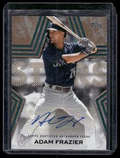 2023 Topps #BSA-AF Adam Frazier Baseball Stars Auto Gold #/50