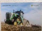JOHN DEERE 9RX Knicklenker Raupen Traktoren Poster Schlepper Bulldog