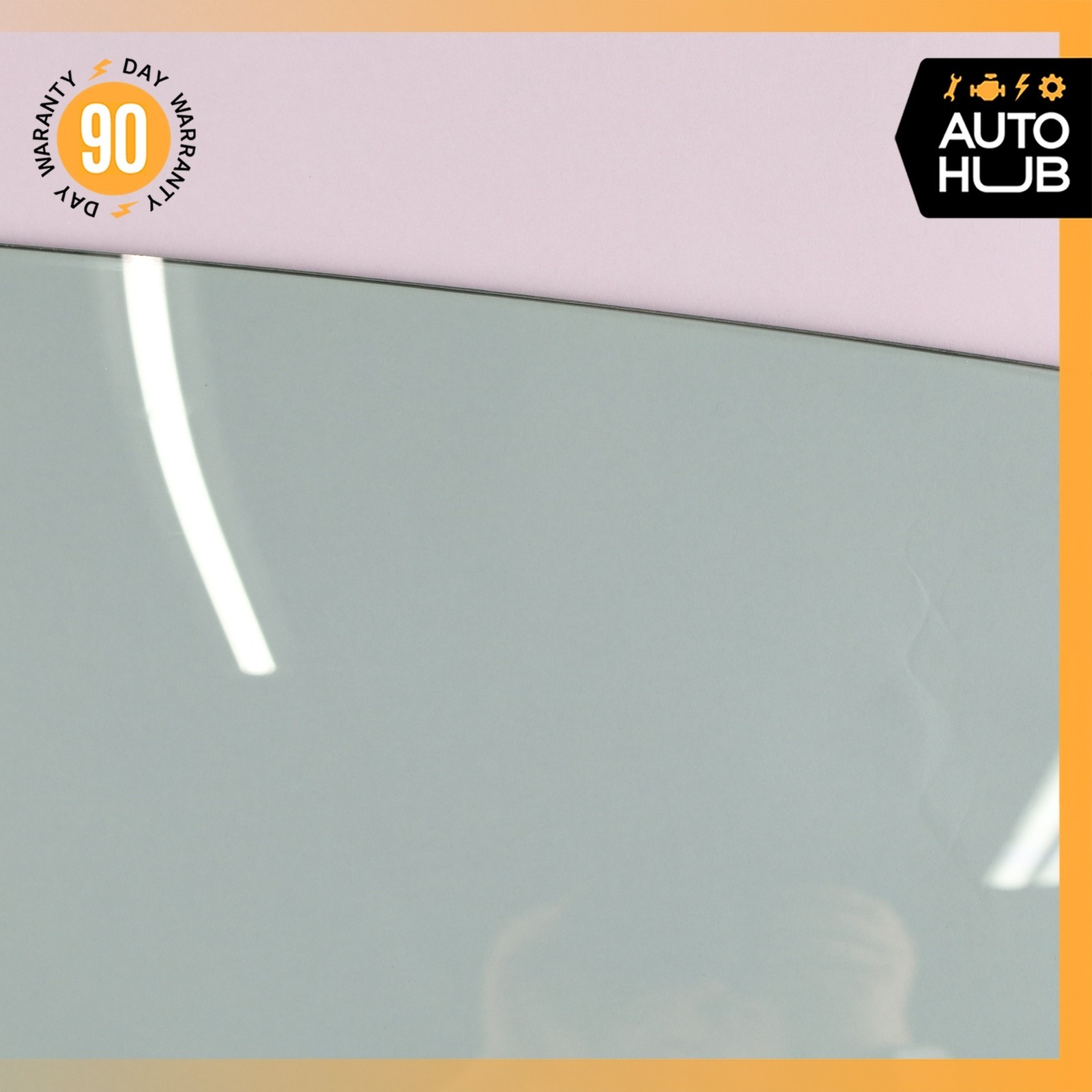 14-22 Maserati Quattroporte M156 GTS Rear Left Side Door Window Glass OEM