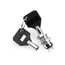 1PC Yuding Round-hole Emergency Stop Key Switch For Crane/Gantry Wireless Remote