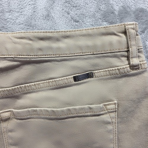 KanCan Shorts Womens 33 Beige High Rise Curvy Frayed Hem Maurices Exclusive New - Picture 4 of 12