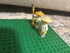 LEGO&reg; Minifigure Ninjago Sensei Wu Lot Of 2 With Staff