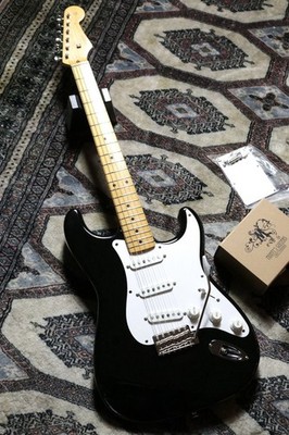 Fender Japan Stratocaster Black w/ Monty's Guitars '54