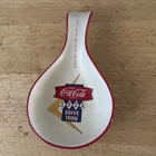 Vintage Coca-Cola Coke Drive Thru Spoon Rest 9 Inches Long Collectible