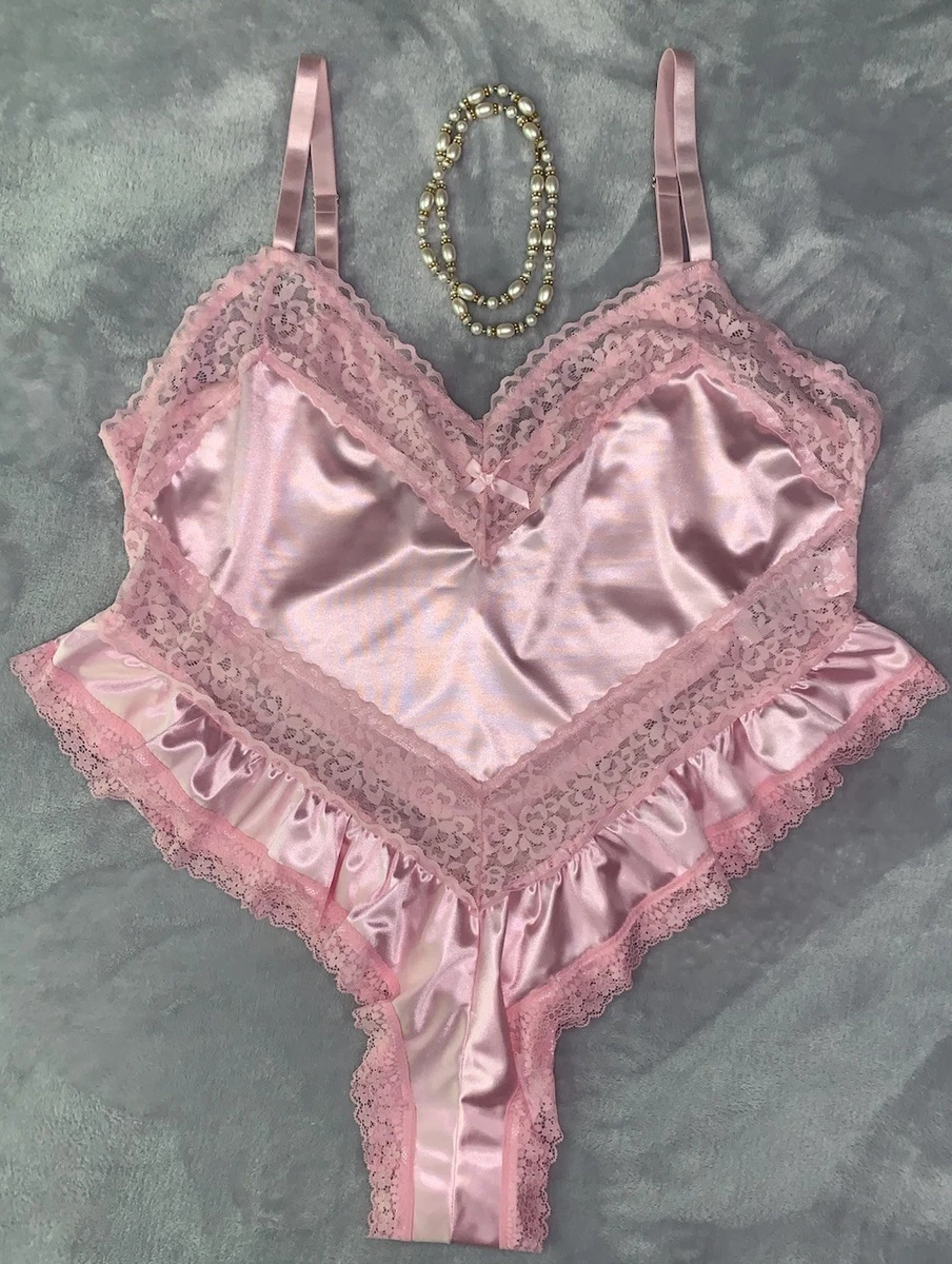 Lace Pink Vintage Lingerie for Women for sale | eBay