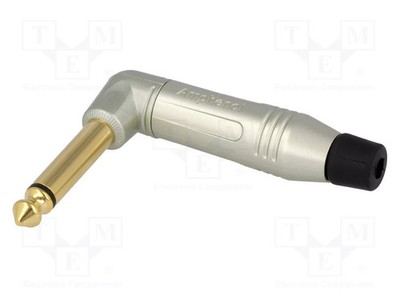 Löten Steckverbinder: Jack 6,3mm Wege: 2 männlich mono Stecker