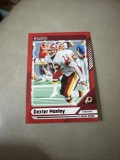 2024 Donruss Dexter Manley Press Proof Red!! Washington Commanders!!