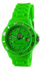 MADISON NEW YORK CANDY SUMMER TIME FC Bayern Armbanduhr Uhr Fußball Neon Grün