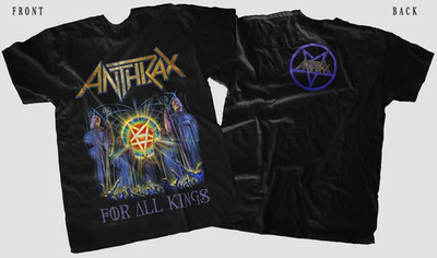 New D T G ANTHRAX For All Kings Artwork Shirt - Unisex Print Tee - S-5XL
